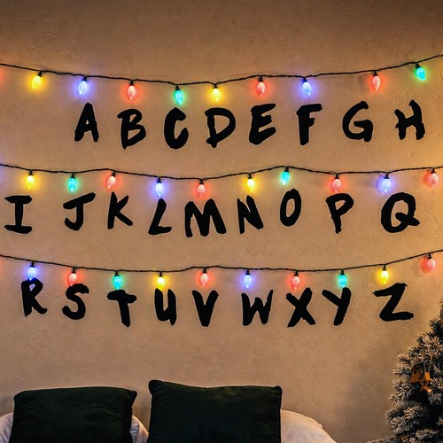 Stranger themed led string - stranger,
