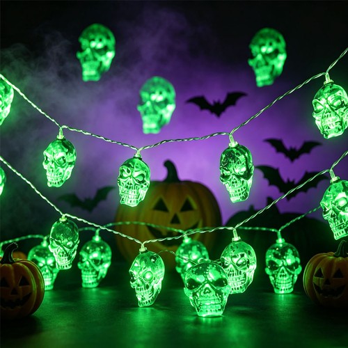 30leds green halloween - green,