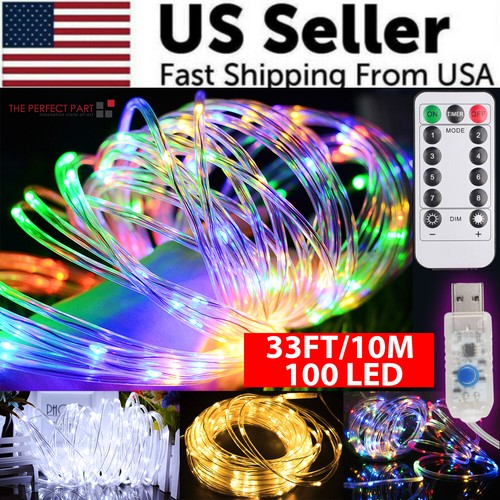 33ft 100 led strip rope - led,