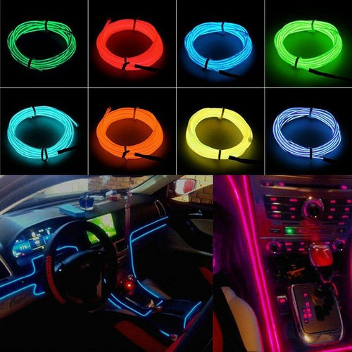 Wire neon glow string strip - wire,