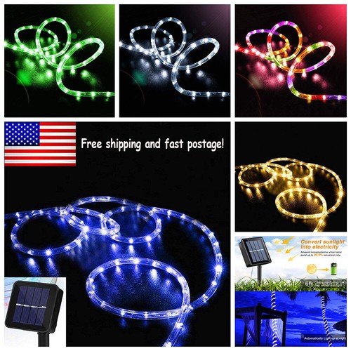 Solar rope lights - rope, tube