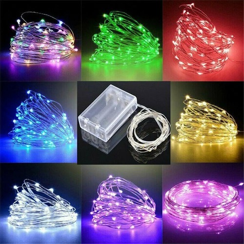 Solar led string - solar, copper