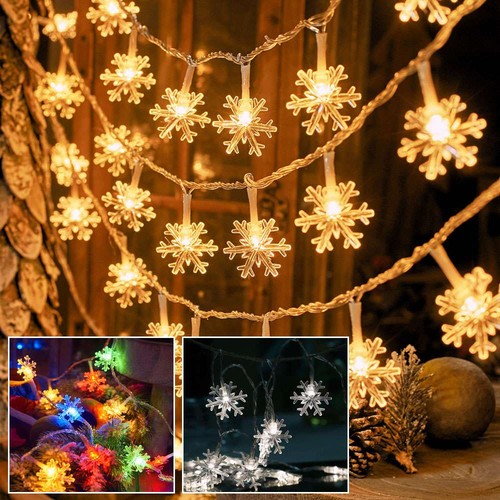 Christmas snowflake led - christmas, string