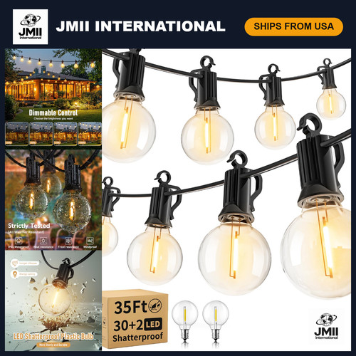 35ft outdoor string lights - outdoor, lights,