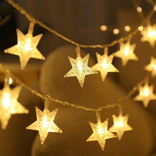 Christmas decor star - christmas, string