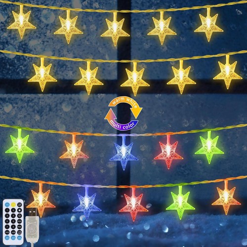33ft 100led warm white rgb - 33ft,