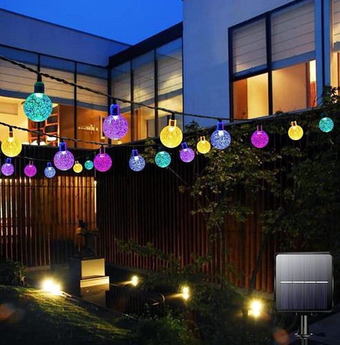 Led solar globe string - globe,