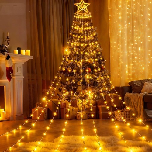 350 led outdoor waterfall - led,