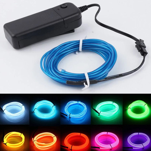 Battery operated neon - operated, led