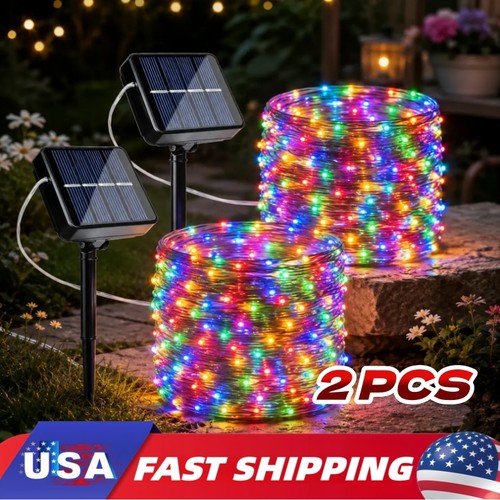 200 led solar fairy - 2x,