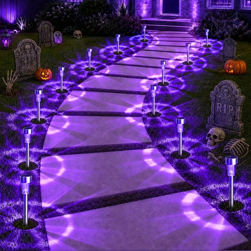 Solar halloween lights outdoor - halloween,