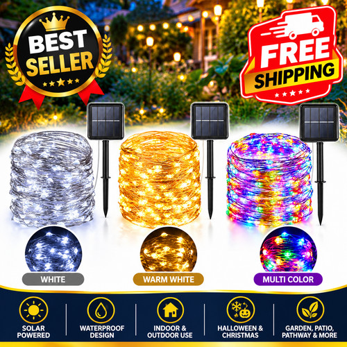 Outdoor solar fairy string - solar,