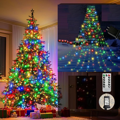 Waterfall christmas tree - waterfall,